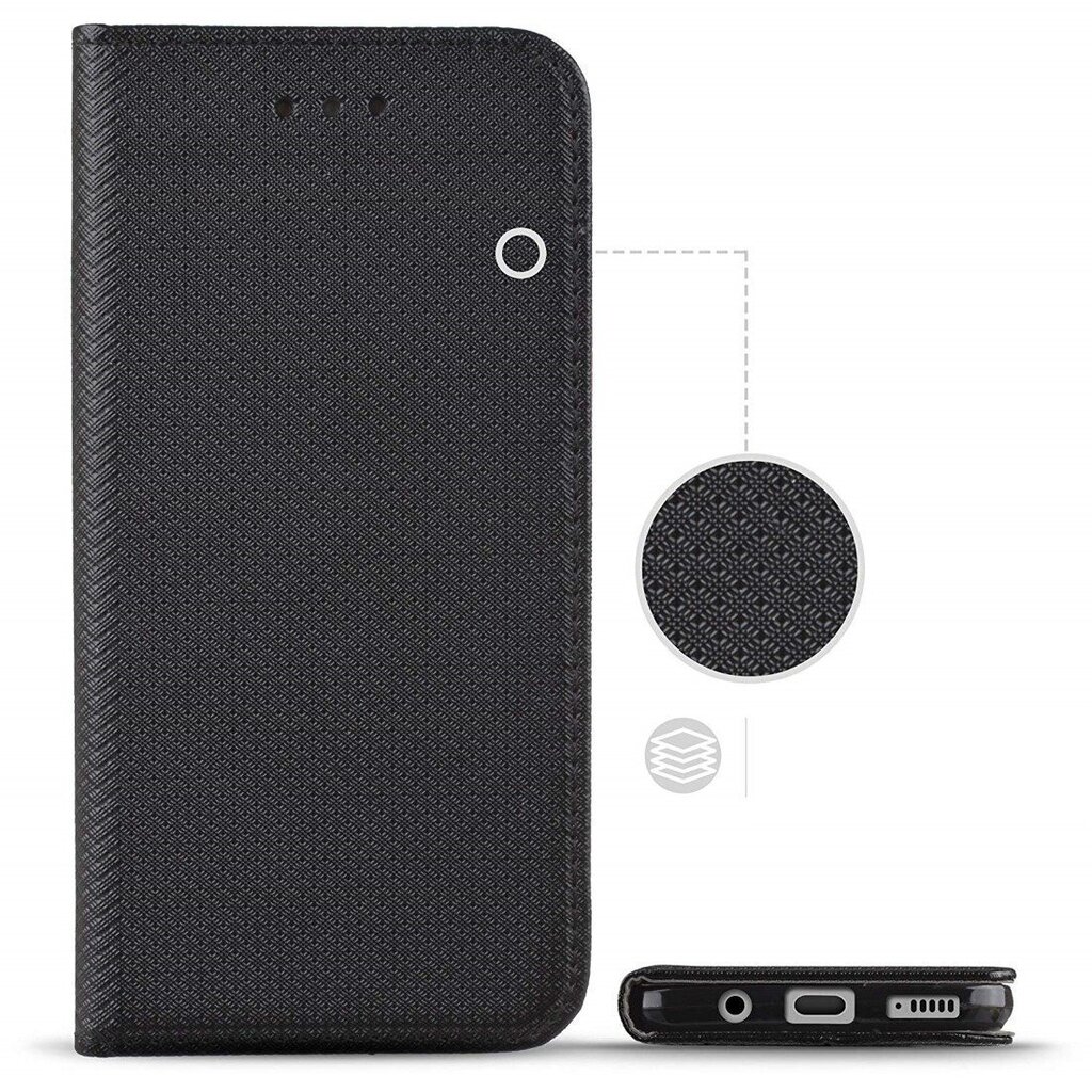 Ümbris Fusion Magnet Case Xiaomi Redmi 7A, must цена и информация | Telefoni kaaned, ümbrised | kaup24.ee