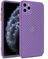 Силиконовый чехол Fusion Breathe Case для Apple iPhone 7 / 8 / SE 2020, фиолетовый цена и информация | Чехлы для телефонов | kaup24.ee