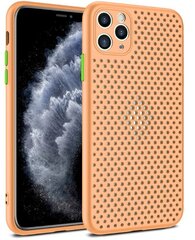 Силиконовый чехол Fusion Breathe Case для Samsung A515 Galaxy A51, оранжевый цена и информация | Чехлы для телефонов | kaup24.ee