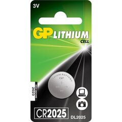 Patarei GP Lithium CR2032 hind ja info | Patareid | kaup24.ee