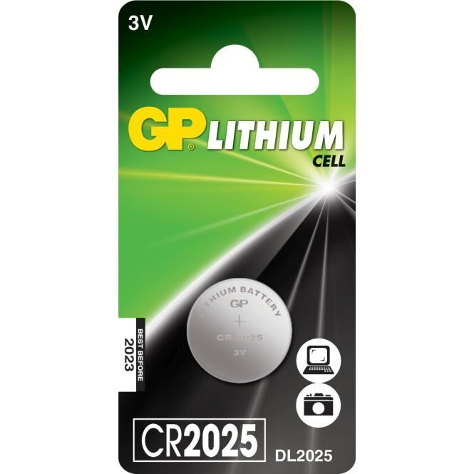 Patarei GP Lithium CR2032 цена и информация | Patareid | kaup24.ee