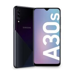 Samsung Galaxy A30s (A307), 128 GB, Dual SIM, Prism Crush Black цена и информация | Мобильные телефоны | kaup24.ee