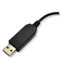 Инверторный USB-кабель питания с разъемом DC 5,5x2,1 мм - от 5 до 12 В 1A 10 Вт цена и информация | Электроника с открытым кодом | kaup24.ee