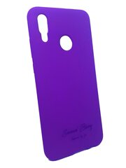 Силиконовый чехол SoundBerry для Samsung Galaxy A70, фиолетовый (full silicone) цена и информация | Чехлы для телефонов | kaup24.ee