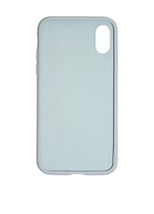 Full protection Set - silikoonist ümbris + ekraani kaitseklaas telefonile iPhone X/XS hall (ice grey) hind ja info | Telefoni kaaned, ümbrised | kaup24.ee