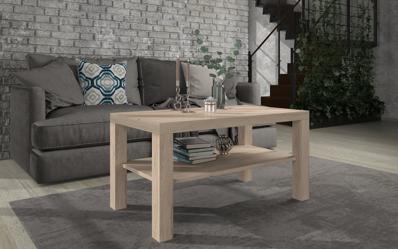 Kohvilaud ADRK Furniture Gomez, tamm hind ja info | Diivanilauad | kaup24.ee