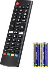 Universaalne kaugjuhtimispult LG Smart TV, LCD, LED, 3D, HDTV, AKB75095308, AKB75095307, AKB73715601 jaoks, ühildub kõigi LG kaugjuhtimispultidega hind ja info | Aplikatsioonid, dekoratsioonid, kleebised | kaup24.ee