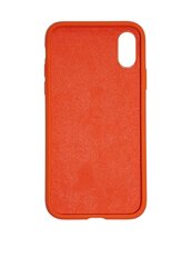 Full protection Set - silikoonist ümbris - punane (candy red) + ekraani kaitseklaas Privacy telefonile iPhone X/XS hind ja info | Telefoni kaaned, ümbrised | kaup24.ee