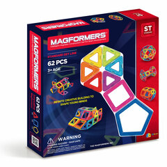 Магнитный конструктор Magformers 62 детали цена и информация | Конструкторы и кубики | kaup24.ee