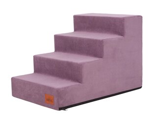 Hobbydog лестница Savoy 4, фиолетовая, 60x40x40 см цена и информация | Лежаки, домики | kaup24.ee