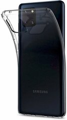 Прочный силиконовый чехол Fusion Ultra Back Case 2 mm для Samsung A715 Galaxy A71, прозрачный цена и информация | Чехлы для телефонов | kaup24.ee