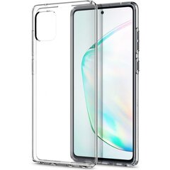 Прочный силиконовый чехол Fusion Ultra Back Case 2 mm для Samsung A715 Galaxy A71, прозрачный цена и информация | Чехлы для телефонов | kaup24.ee