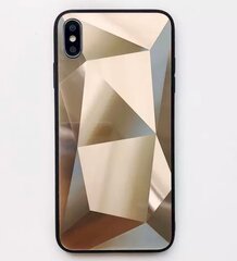 Силиконовый чехол Fusion Diamond Stone Back Case для Apple iPhone 11 Pro, золотой цена и информация | Чехлы для телефонов | kaup24.ee