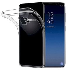 Прочный силиконовый чехол Fusion Ultra Back Case 0.3 mm для Samsung G960 Galaxy S9, прозрачный цена и информация | Чехлы для телефонов | kaup24.ee