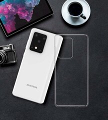 Прочный силиконовый чехол Fusion Ultra Back Case 2 mm для Samsung G985 Galaxy S20 Plus, прозрачный цена и информация | Чехлы для телефонов | kaup24.ee