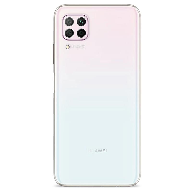 Silikoonist ümbris Fusion Ultra tagakülg 0,3 mm Protect Huawei P40 Lite , läbipaistev hind ja info | Telefoni kaaned, ümbrised | kaup24.ee