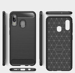 Силиконовый чехол Fusion Trust Back Case для Huawei P40 Lite E, черный цена и информация | Чехлы для телефонов | kaup24.ee