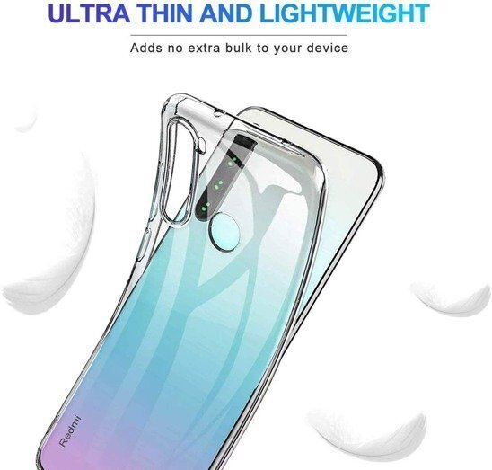 Silikoonist ümbris Fusion Ultra Back Case 1 mm Protect Huawei Y6S / Honor 8A / Y6 Prime 2019, läbipaistev цена и информация | Telefoni kaaned, ümbrised | kaup24.ee