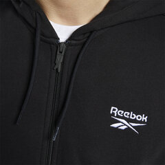 Reebok Джемпер Cl F Vector Fullzip Black цена и информация | Мужские толстовки | kaup24.ee