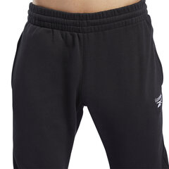 Reebok Püksid Cl F Vector Pant Black hind ja info | Meeste spordiriided | kaup24.ee