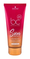 Juukse- ja kehašampoon Schwarzkopf BC Sun Protect 200 ml hind ja info | Šampoonid | kaup24.ee