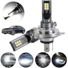 H4/9003 Led esitulede pirnid H4 esitulede autopirnid H4 auto esitulede heledad LED-auto pirnid H4 led-esituled hind ja info | Autopirnid | kaup24.ee