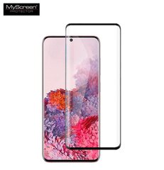 LCD kaitsev karastatud klaas MyScreen Diamond Edge 3D Samsung G981 S20/S11e, must hind ja info | Ekraani kaitsekiled | kaup24.ee