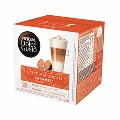 Kohvikapslid Nescafe Dolce Gusto Latte Macchiato Caramel, 16 tk цена и информация | Кофе, какао | kaup24.ee