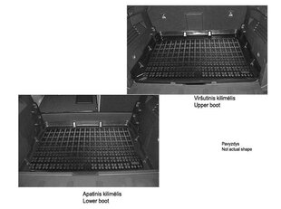 Kummist pagasiruumi matt Opel ANTARA 2006--> /231131 цена и информация | Коврики в багажник | kaup24.ee