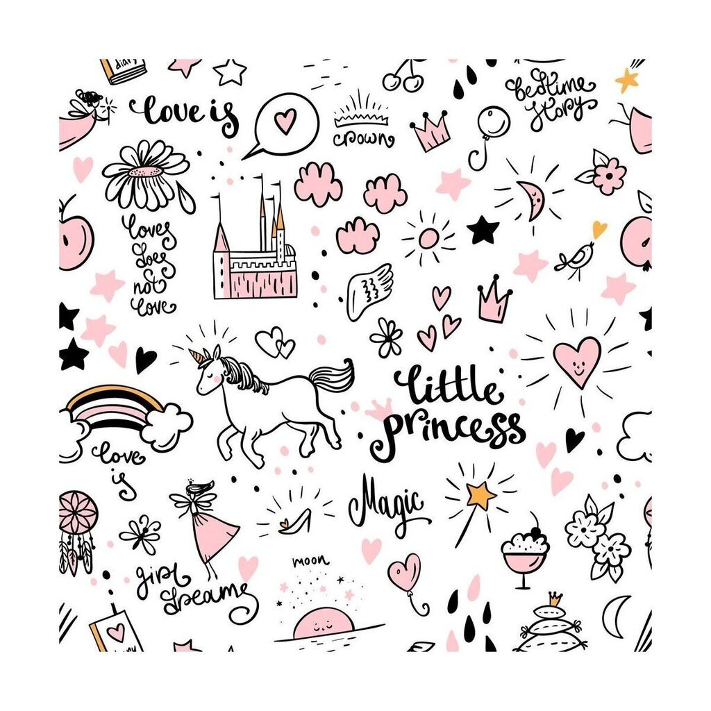 Laste tapeet Little Princess 168001 цена и информация | Tapeedid | kaup24.ee