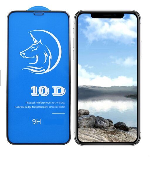 Ekraani kaitseklaas telefonile iPhone XR/11, Tempered glass Full Glue, Full Cover SOUNDBERRY hind ja info | Ekraani kaitsekiled | kaup24.ee