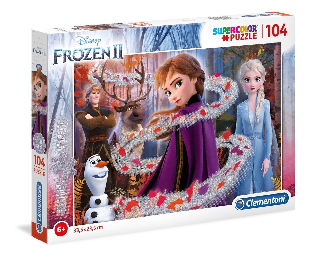 Pusle Clementoni Lumekuninganna 2 (Frozen 2), 104 o. цена и информация | Pusled | kaup24.ee