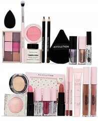 Адвент календарь косметики Makeup Revolution, 24 части цена и информация | Рождественские украшения | kaup24.ee