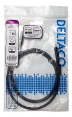 Deltaco USBC-DP100, USB-C/DP, 1 m цена и информация | Кабели и провода | kaup24.ee