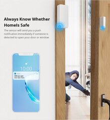 WiFi-ga ukse- / aknasensor SONOFF DW2-Wi-F цена и информация | Системы безопасности, контроллеры | kaup24.ee