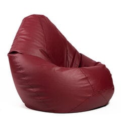Кресло-мешок XXL SMART из искусственной кожи - бордо цена и информация | Кресла-мешки и пуфы | kaup24.ee