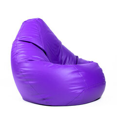Кресло-мешок XXL SMART из искусственной кожи - пурпурный цена и информация | Кресла-мешки и пуфы | kaup24.ee