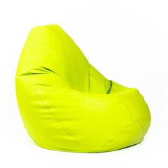 Кресло-мешок XXL SMART из искусственной кожи - зеленый цена и информация | Кресла-мешки и пуфы | kaup24.ee