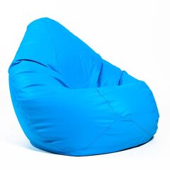 Кресло-мешок XXL SMART из искусственной кожи - синий цена и информация | Кресла-мешки и пуфы | kaup24.ee