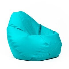 Кресло-мешок XL SMART из искусственной кожи - бирюзовый цена и информация | Кресла-мешки и пуфы | kaup24.ee