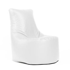 Кресло-мешок JAZZ SMART из искусственной кожи - белый цена и информация | Кресла-мешки и пуфы | kaup24.ee