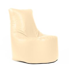 Кресло-мешок JAZZ SMART из искусственной кожи - бежевый цена и информация | Кресла-мешки и пуфы | kaup24.ee