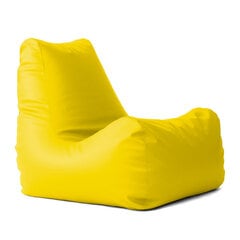 Кресло-мешок SOUL SMART из искусственной кожи - желтый цена и информация | Кресла-мешки и пуфы | kaup24.ee