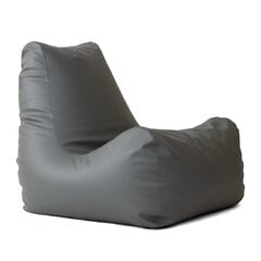 Кресло-мешок SOUL SMART из искусственной кожи - серый цена и информация | Кресла-мешки и пуфы | kaup24.ee
