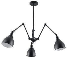 Sollux подвесной светильник Stark Shade 3 Black цена и информация | Потолочный светильник, 38 x 38 x 24 см | kaup24.ee