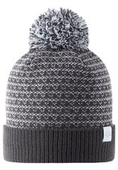 Müts Lassie Rebeca, melange grey, 728783-9611 цена и информация | Зимняя одежда для детей | kaup24.ee