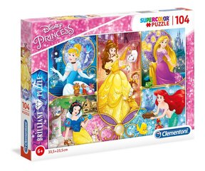 Pusle Clementoni Disney Princess, 104 osa цена и информация | Пазлы | kaup24.ee