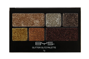 Тени для век BYS Glitter Glitz LUSTRE METALS, 6 шт. цена и информация | Тушь, средства для роста ресниц, тени для век, карандаши для глаз | kaup24.ee