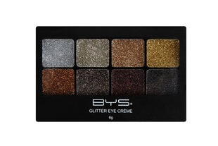 Тени для век BYS Glitter Eye Creme RAZZLE DAZZLE, 8 шт. цена и информация | Тушь, средства для роста ресниц, тени для век, карандаши для глаз | kaup24.ee