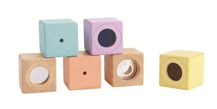 Arendav toode PlanToys Sensory Blocks hind ja info | Klotsid ja konstruktorid | kaup24.ee